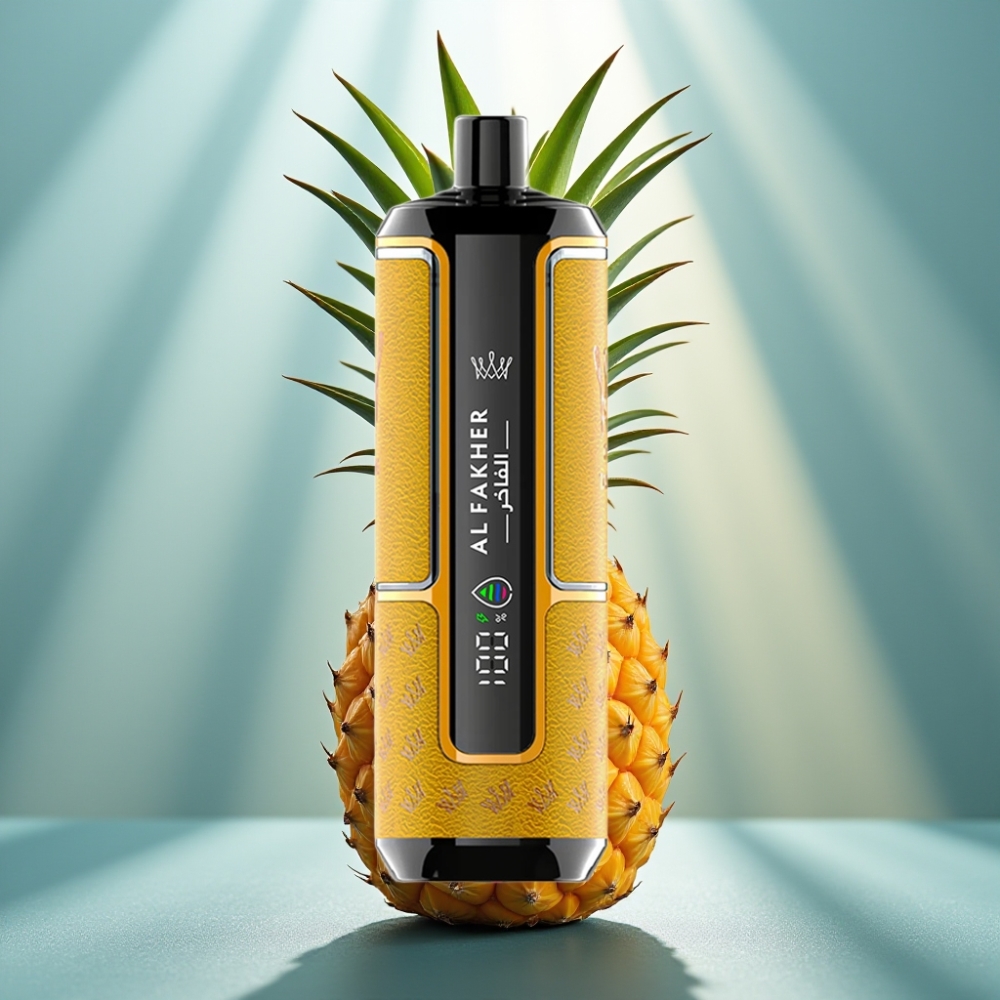 Al Fakher Crown Bar 15K Hypermax Disposable Vape Kit Manga Abacaxi