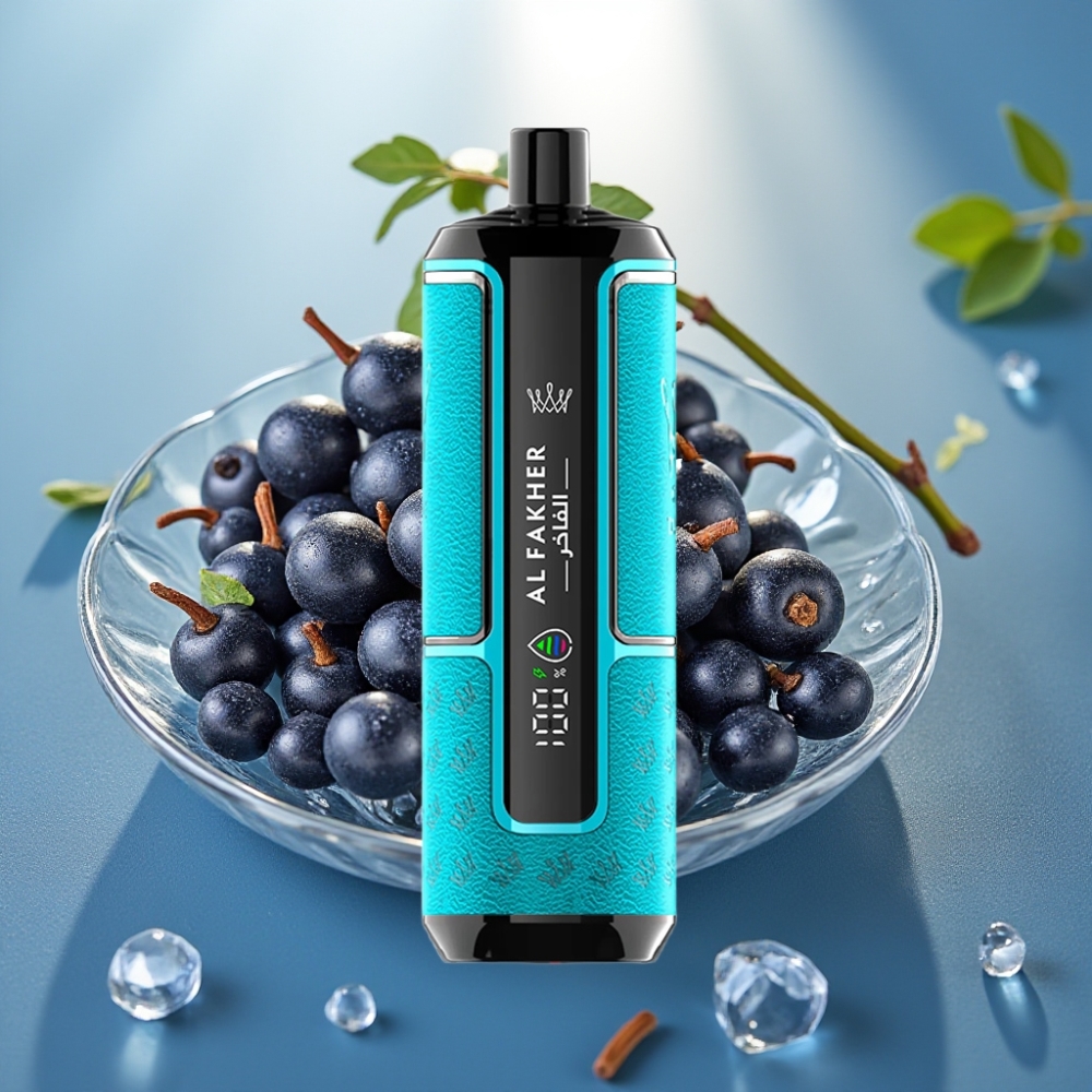 Al Fakher Crown Bar 15K Hypermax Vape Kit 22ml 15K Tiros Groselha Gelo