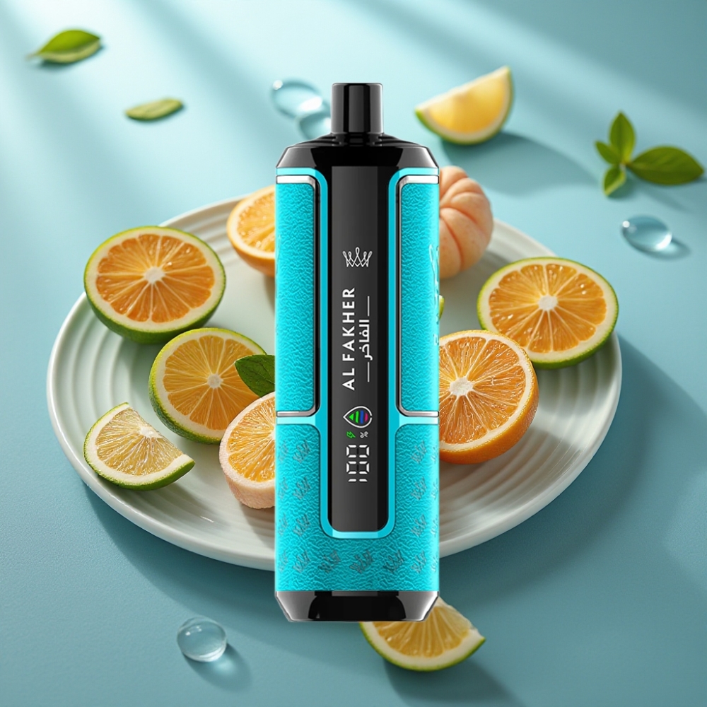 Al Fakher Crown Bar 15K Hypermax Vape Kit 22ml Goma Menta