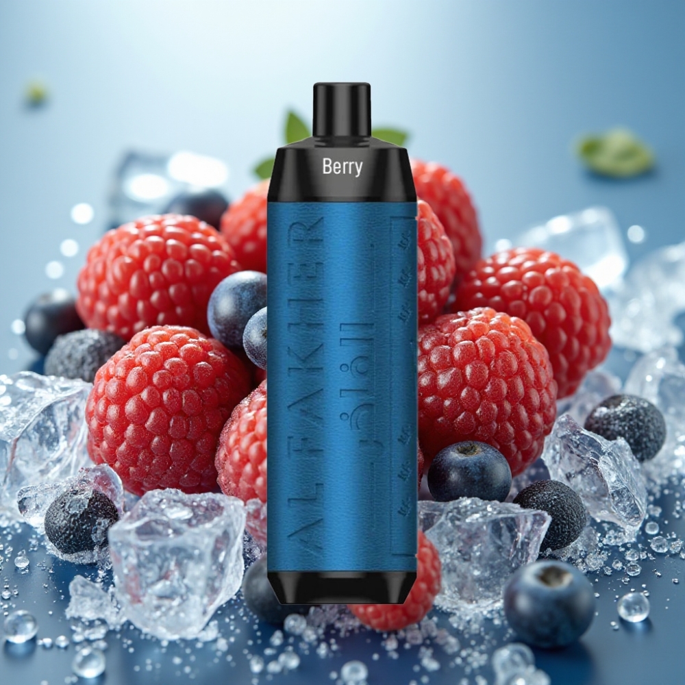 Al Fakher Crown Bar 8000 Crystal Descartável Vape - Baģão Gelado 600mAh 18ml 5mg