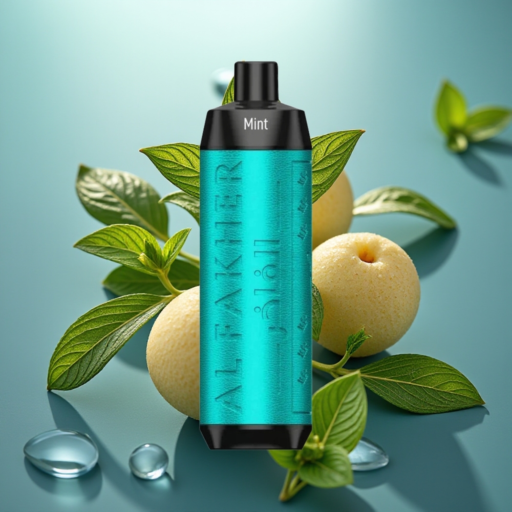 Al Fakher Crown Bar 8000 Crystal Descartável Vape Menta