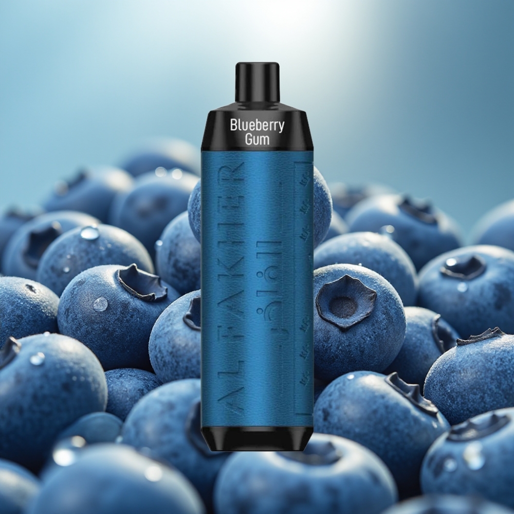 Al Fakher Crown Bar 8000 Crystal Vape Descartável Chiclete de Mirtilo – 18ml 5mg 8000 Tragadas