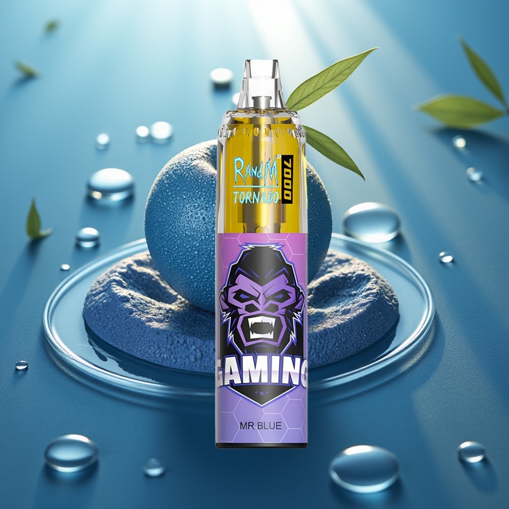 Fumot Tornado 7000 Dr Azul 14ML Mesh Tipo-C RGB
