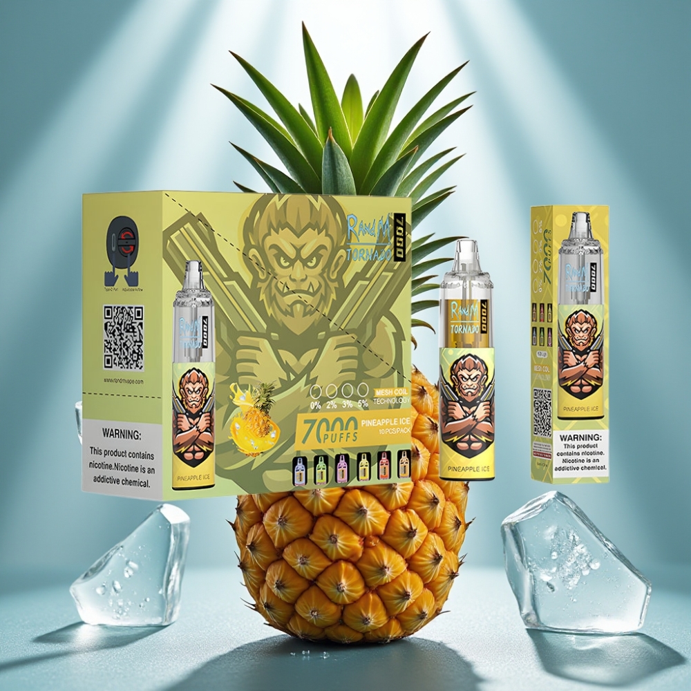 Fumot Tornado 7000 Pineapple Ice 14ML 850MAH Mesh Type-C RGB