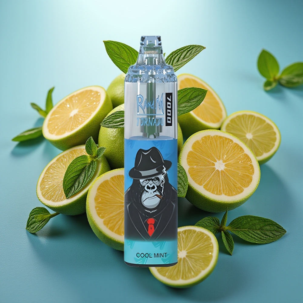 Fumot Tornado 7000 Vape Descartável - Menta Fresca 14ML 850MAH RGB