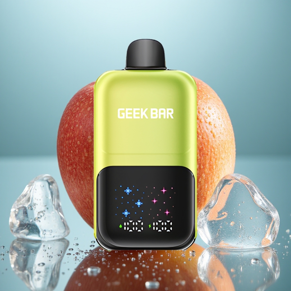 GEEK BAR 2GO 20ml 50000 Puffs Série Dupla Vape Pen Maçã Verde Gelada