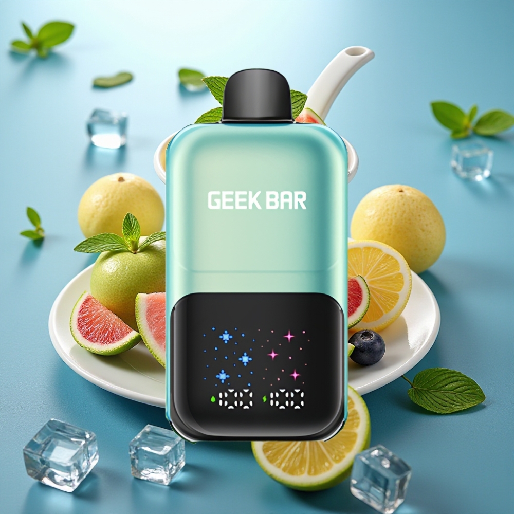 GEEK BAR 2GO 20ml 50000 Puffs Série Dupla Vape Pen Menta Gelada