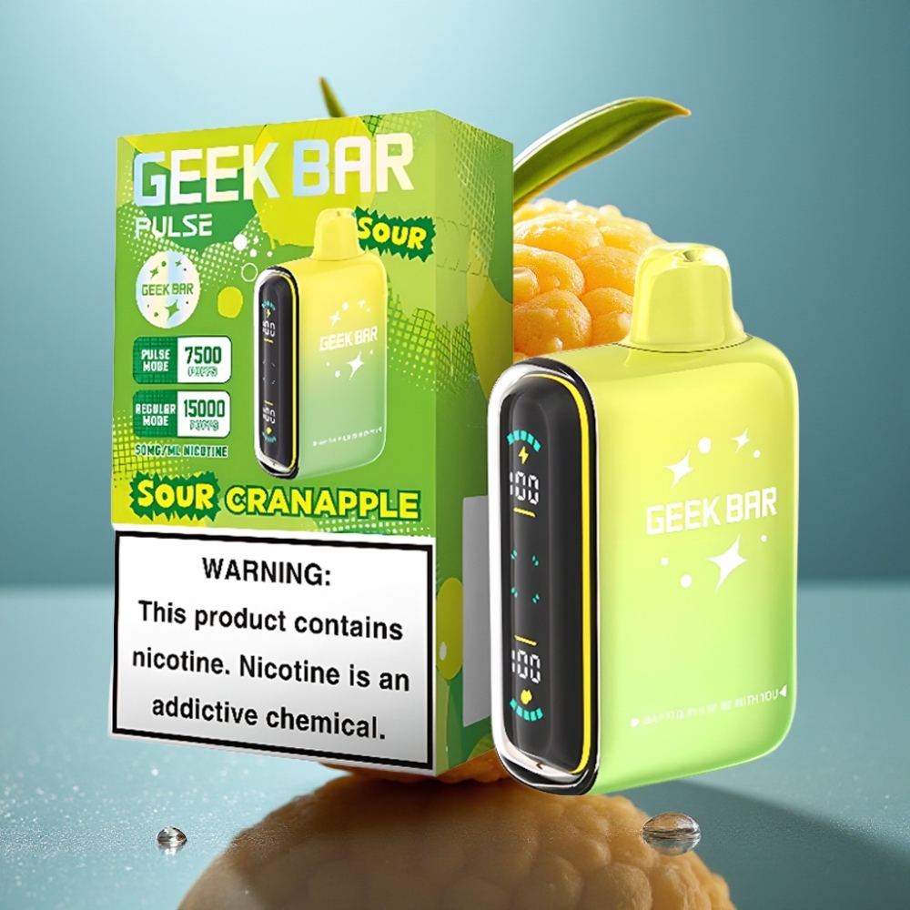 GEEK BAR Pulse 15000 Puffs Edição Azeda - 16ML 5 650mAh