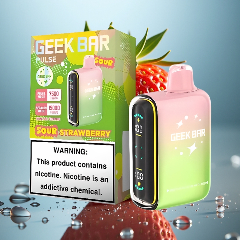 GEEK BAR Pulse 15000 Puffs Edição Azeda - 16ML 5 650mAh