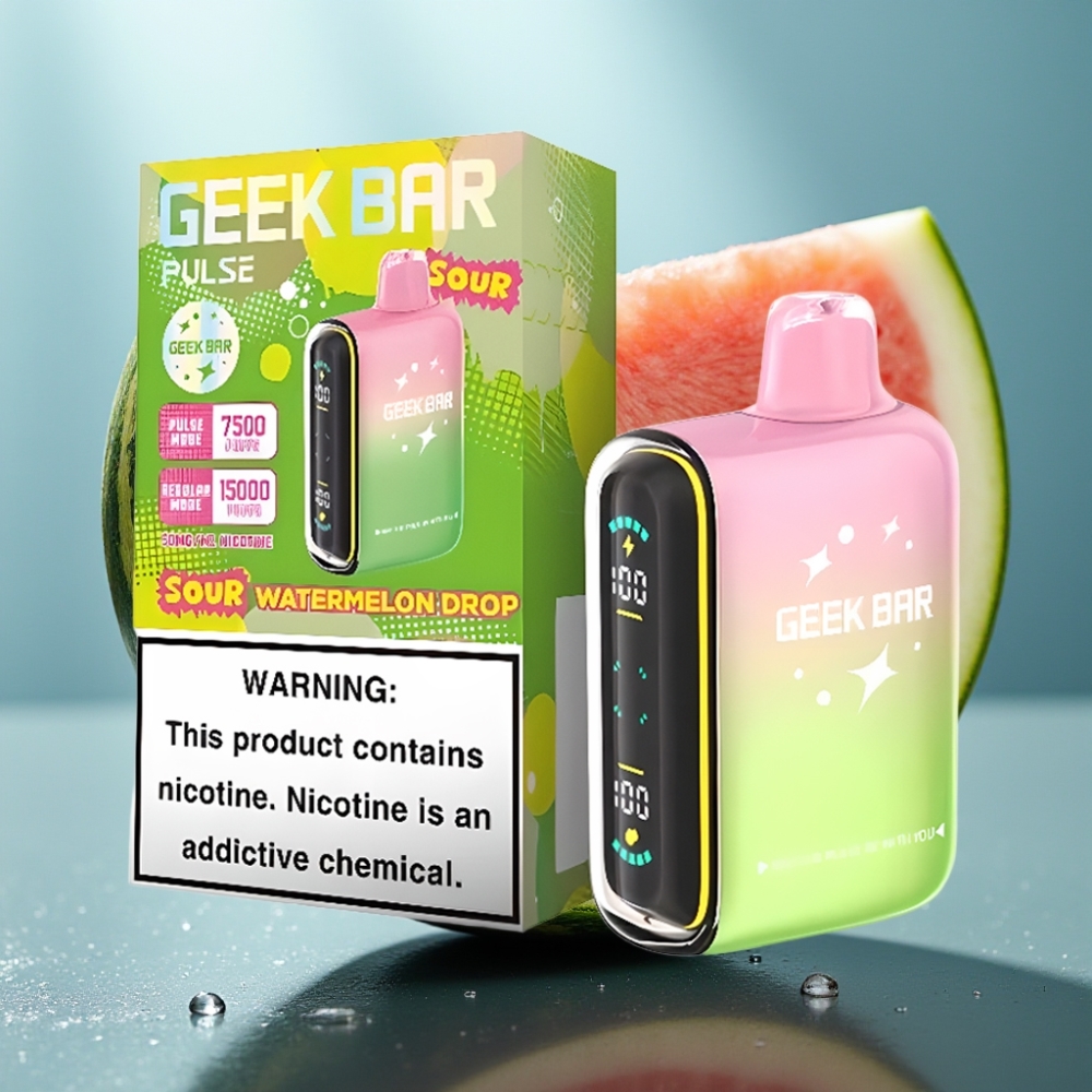 GEEK BAR Pulse 15000 Puffs Edição Azeda - 16ML 5 650mAh
