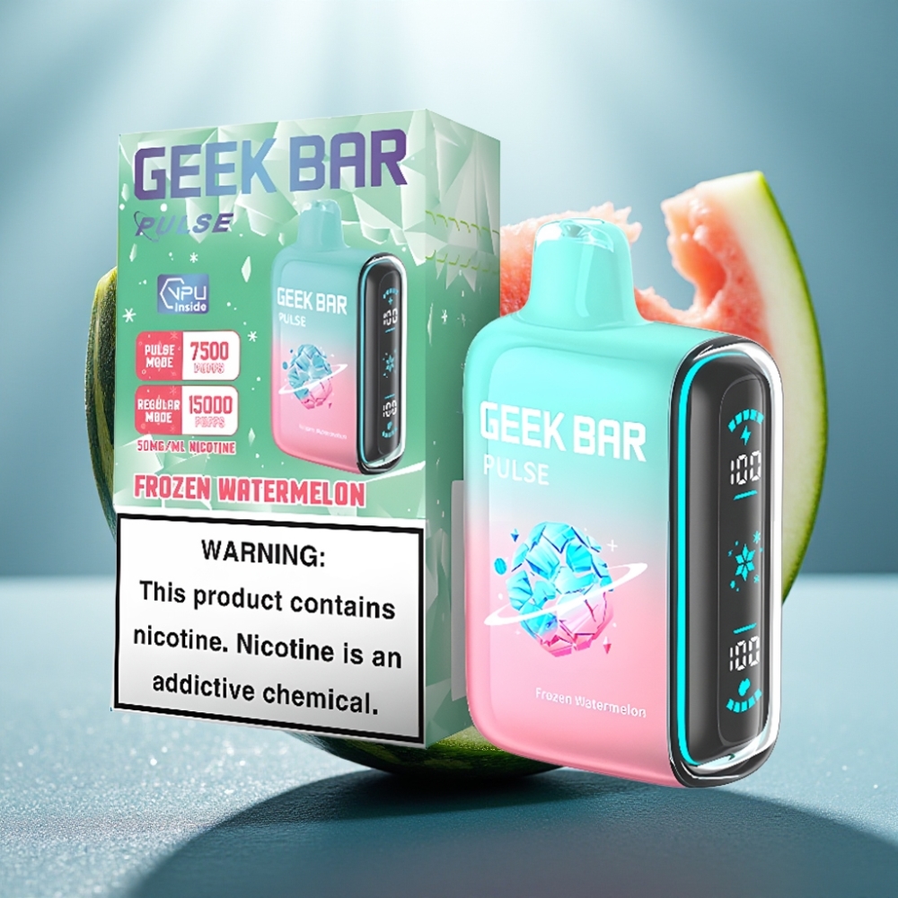 GEEK BAR Pulse 15000 Puffs Edição Congelada 16ML 5 USB-C