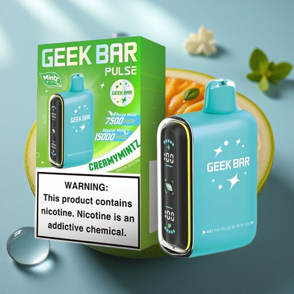 Geek Bar Pulse 15000 Puffs 16ML 5 Menta USB-C