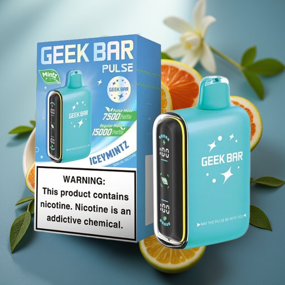 Geek Bar Pulse 15000 Puffs 16ML 5 Menta USB-C