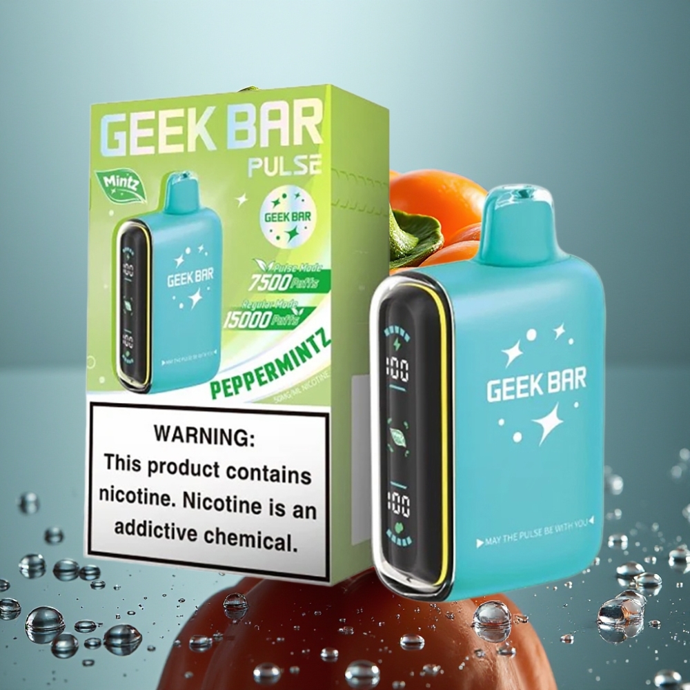 Geek Bar Pulse 15000 Puffs 16ML 5 Menta USB-C