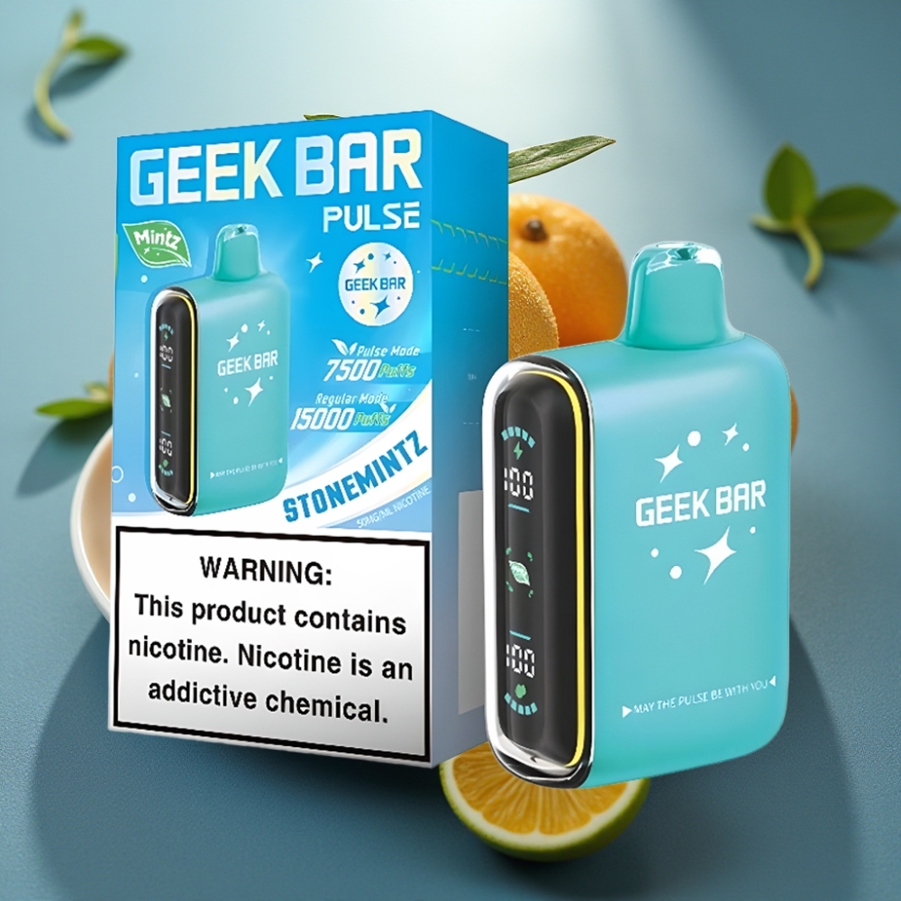 Geek Bar Pulse 15000 Puffs 16ML 5 Menta USB-C