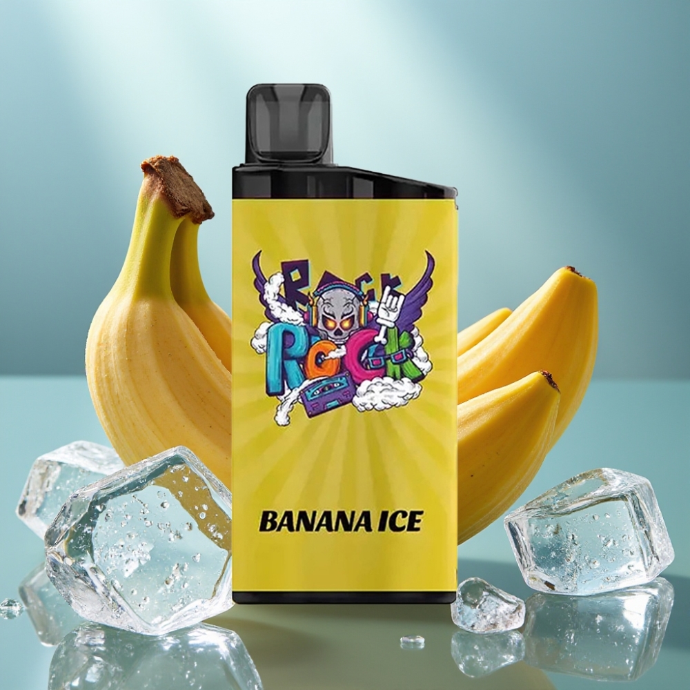 IGET Bar 3500 Puffs - Banana Ice 1400mAh Mesh 12 Ohm