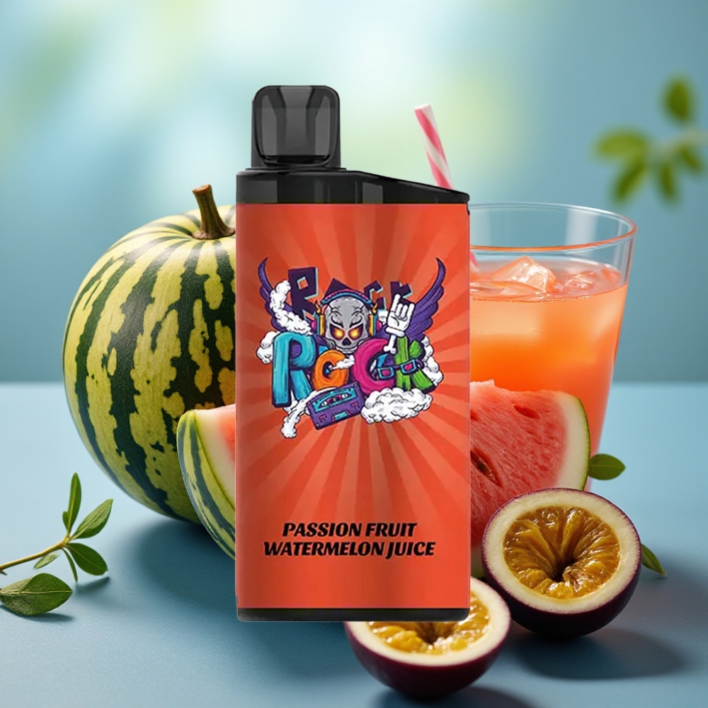 IGET Bar 3500 Puffs - Suco de Maracujá e Melancia 1400 mAh 12 Ohm