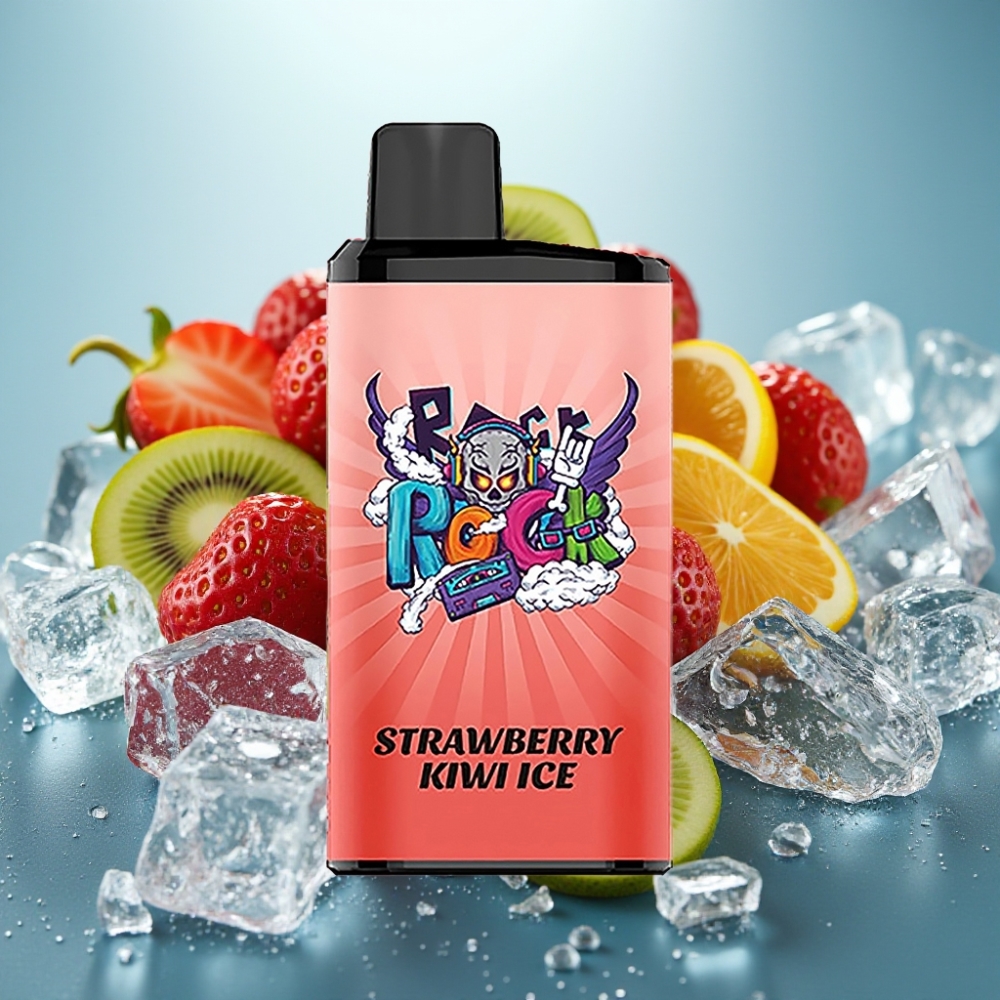 IGET Bar Pro 10000 Puffs Vape Descobável Morango Kiwi Gelo 2000 mAh