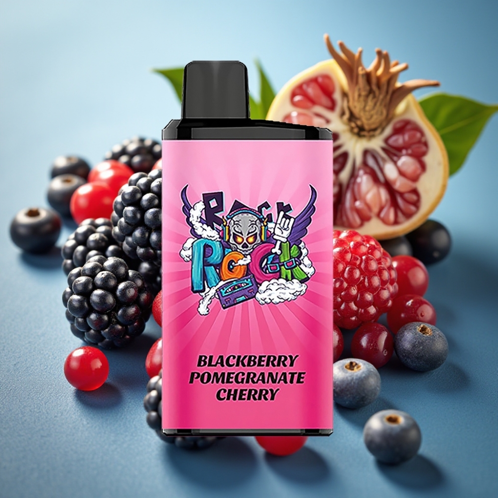 IGET Bar Pro 10000 Puffs Vape Descobável Sabor Amora Romã Cereja