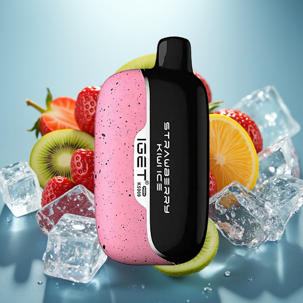 IGET Moon K5000 Puffs Disposable Vape Morango Kiwi Gelo 5000 Puffs 135 Ohm