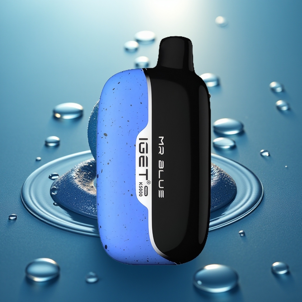 IGET Moon K5000 Puffs Vape Descansável Mr Azul - 5000 Puffs 135 Ohm