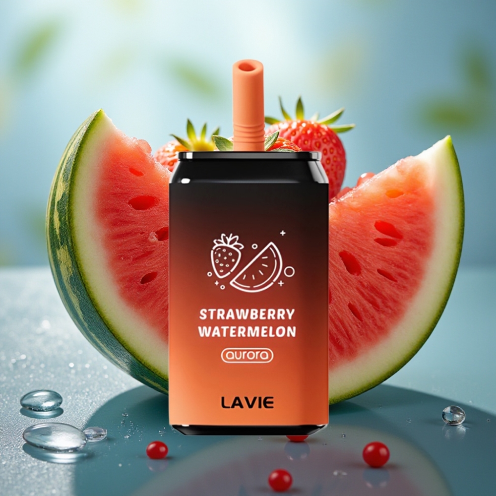 LAVIE Aurora 11000 Puffs - Morango Melancia - 22ML - 5