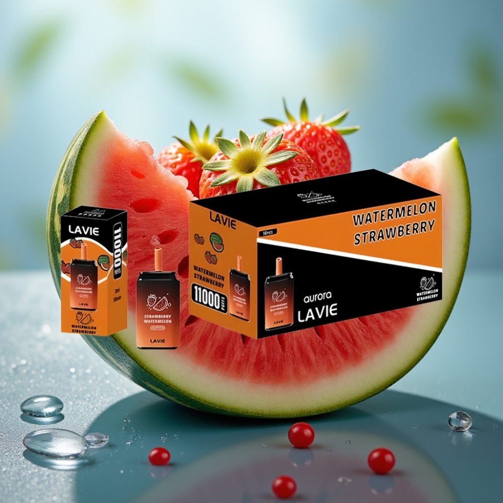 LAVIE Aurora 11000 Puffs - Morango Melancia - 22ML - 5