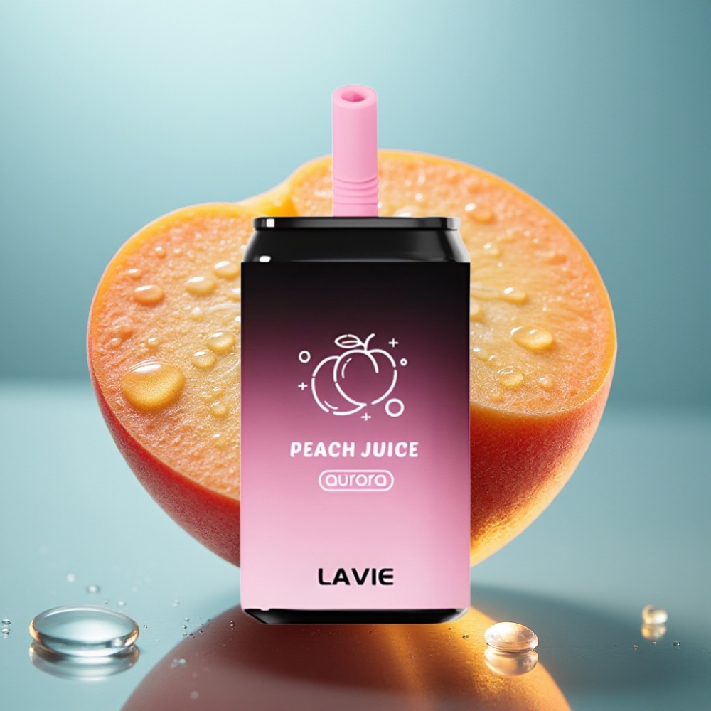 LAVIE Aurora 11000 Puffs - Suco de Pêssego 22ML 5 Tipo-C