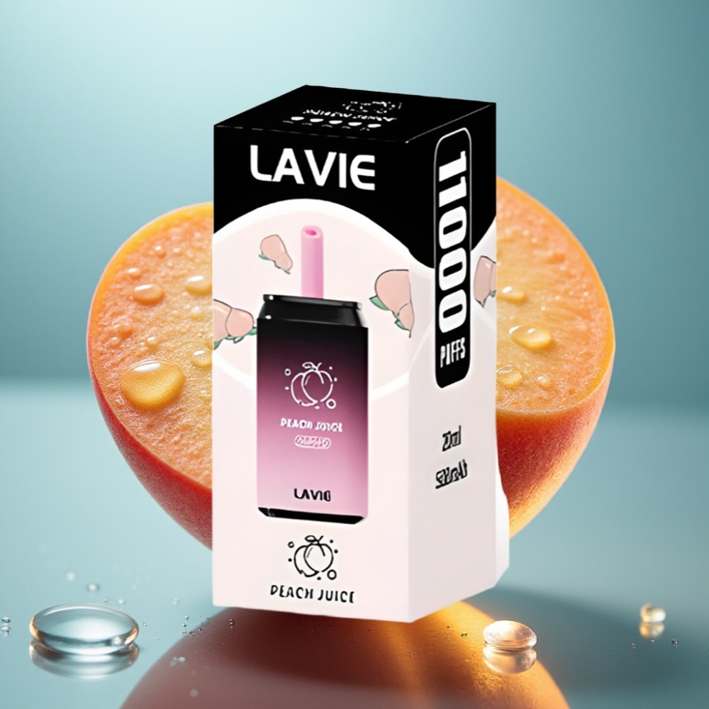 LAVIE Aurora 11000 Puffs - Suco de Pêssego 22ML 5 Tipo-C