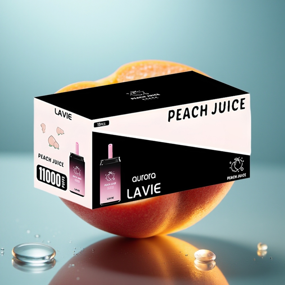 LAVIE Aurora 11000 Puffs - Suco de Pêssego 22ML 5 Tipo-C
