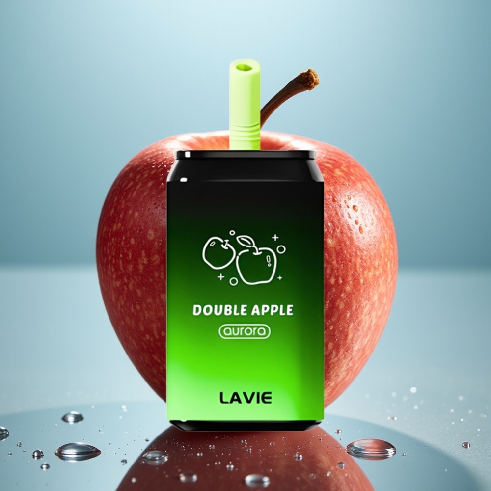 LAVIE Aurora 11000 Puffs Dupla Maçã 22ML 5 Nicotina Tipo-C