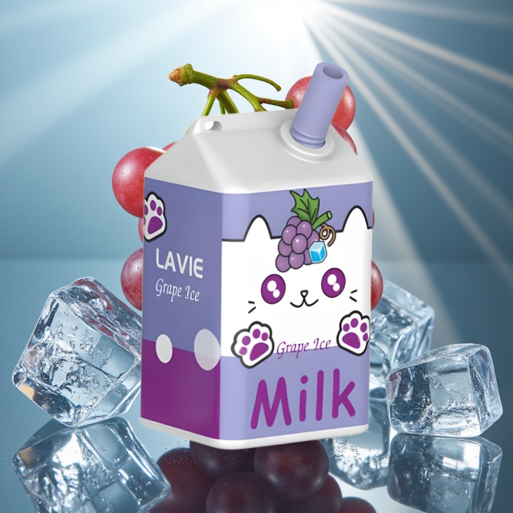 LAVIE Milk 7000 Puffs 16ML Uva Gelado 0 5 Tipo-C