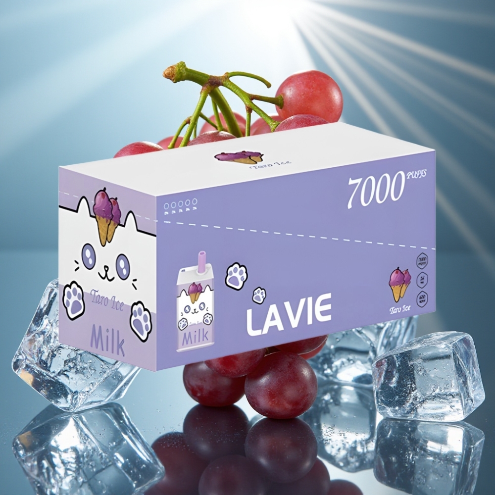 LAVIE Milk 7000 Puffs 16ML Uva Gelado 0 5 Tipo-C