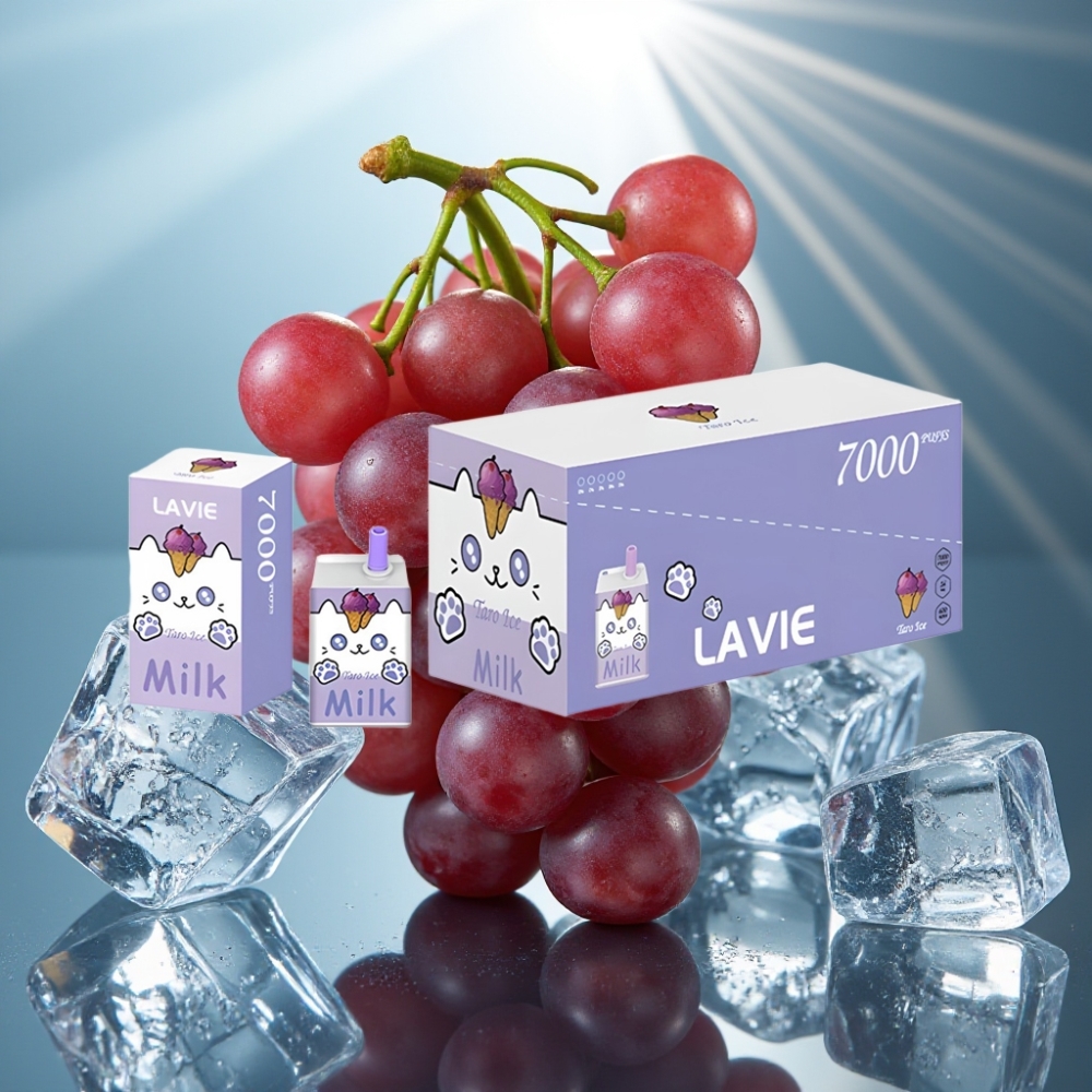 LAVIE Milk 7000 Puffs 16ML Uva Gelado 0 5 Tipo-C