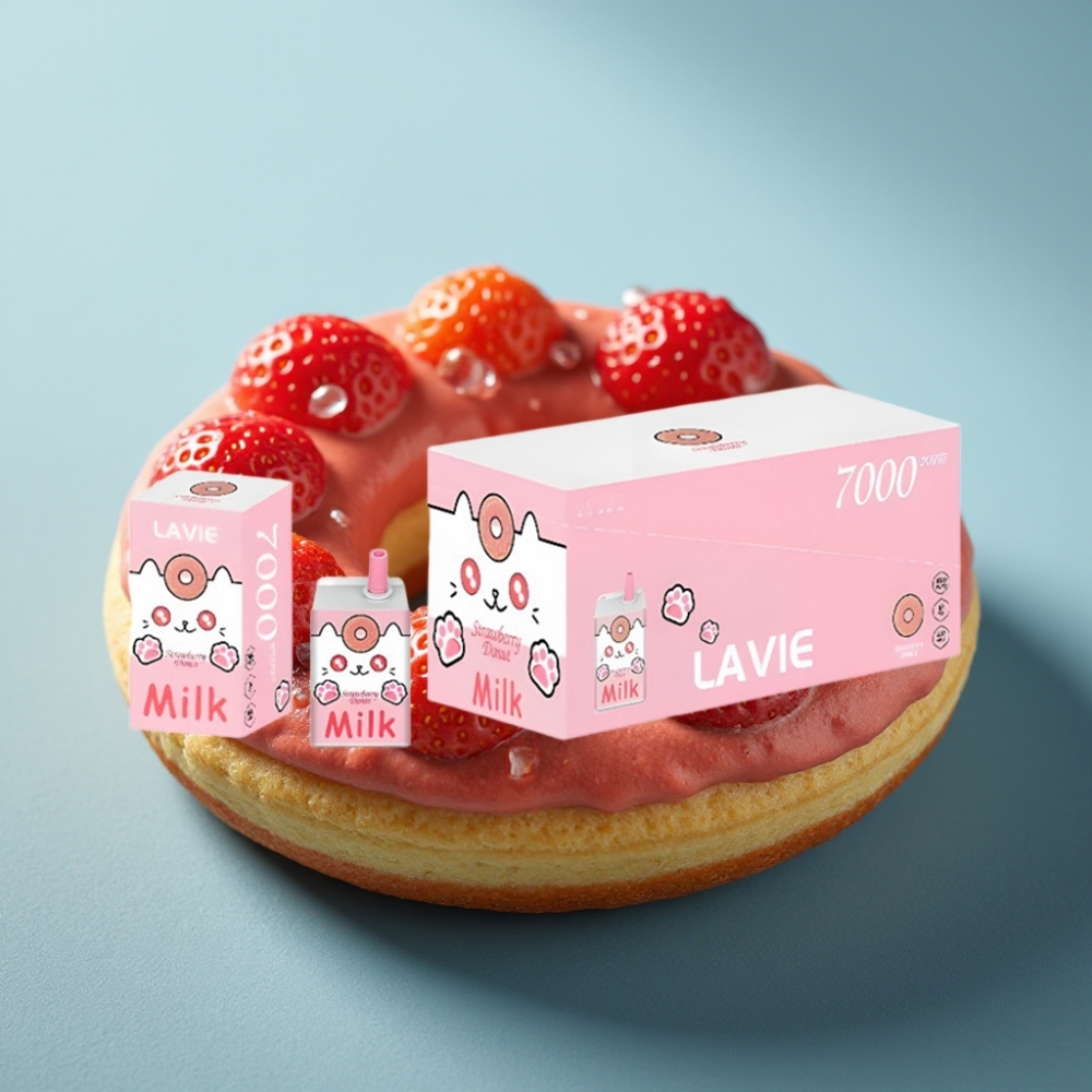 LAVIE Milk Morango Donut 7000 Puffs 16ML 5