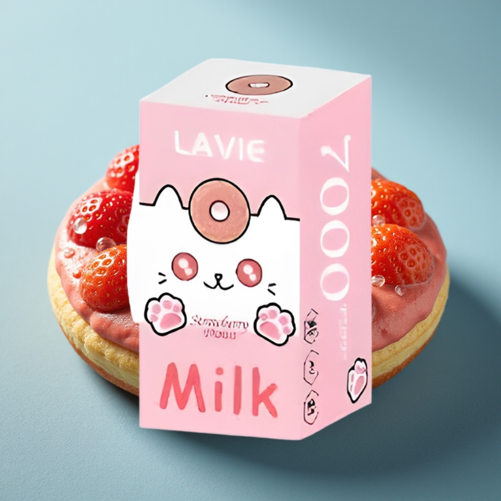 LAVIE Milk Morango Donut 7000 Puffs 16ML 5