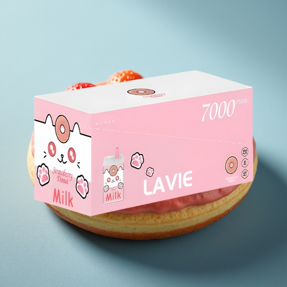 LAVIE Milk Morango Donut 7000 Puffs 16ML 5