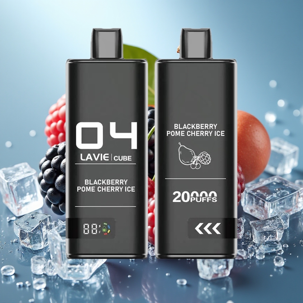 Lavie Cube 20000 Puffs 28ML Disposable Vape Amora Romã Cereja Gelo