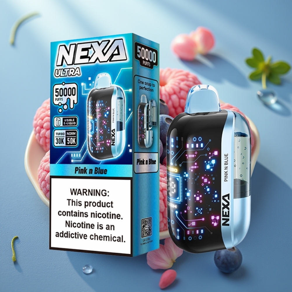 NEXA Ultra 50K Descansável Pink N Blue 20ml 5 800mAh Type-C