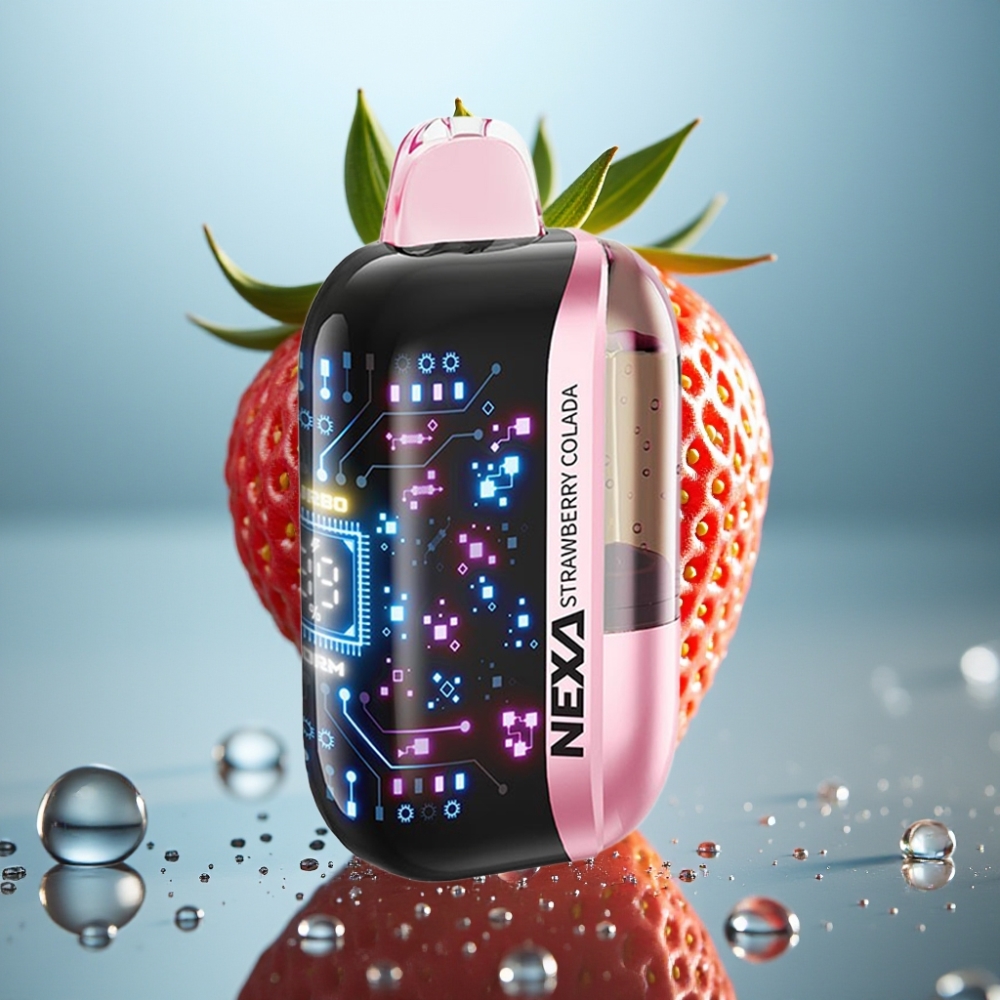NEXA Ultra 50K Descartável 20ml 5 Nicotina Morango Colada