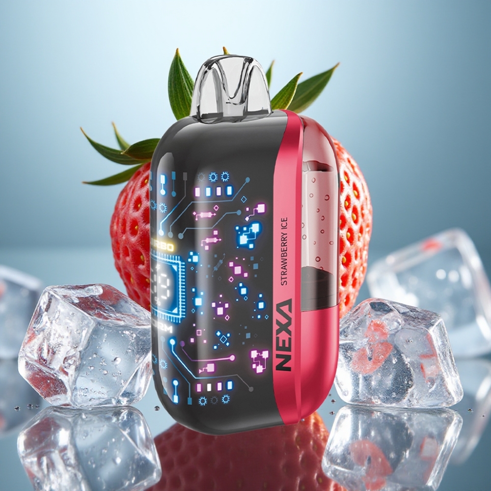NEXA Ultra 50K Descartável Morango Gelado 20ml 5 800mAh
