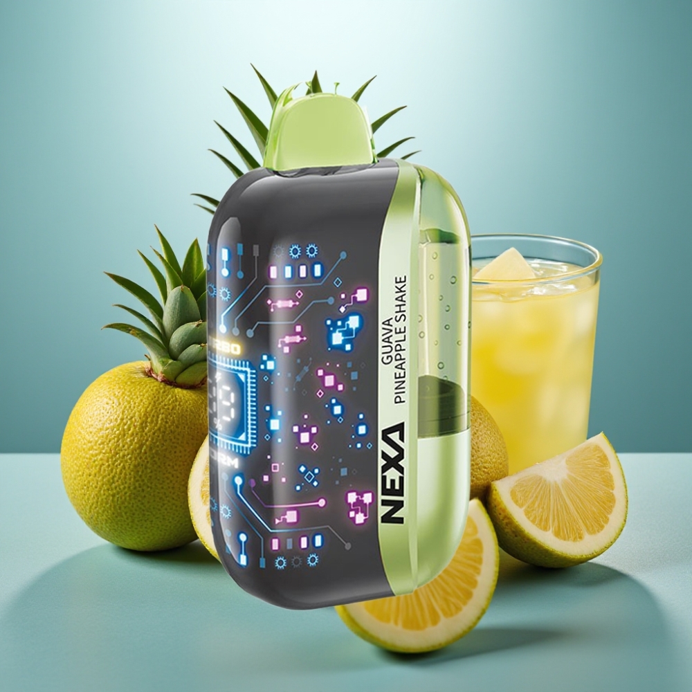 NEXA Ultra 50K Vape Descartável - Shake de Goiaba e Abacaxi - 20ml 5 Nicotina