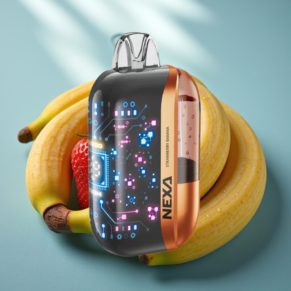NEXA Ultra 50K Vaporizador Descartável Morango Banana 20ml 5