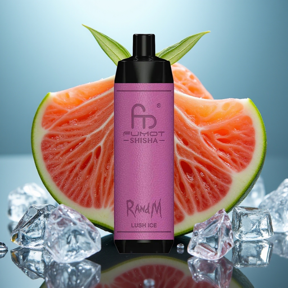 RandM Fumot Shisha 10000 Puffs Gelo Refrescante 18ml 05 Nicotina