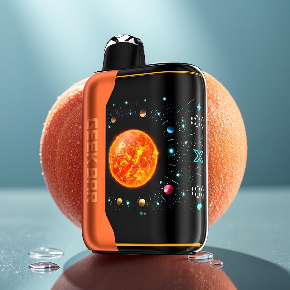 GEEK BAR Platinum Edition 25000 Puffs - Sabor Punch, Tela 3D, Carga Rápida USB-C