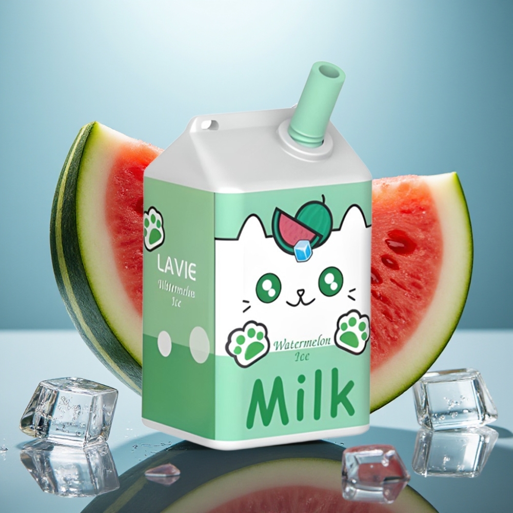 LAVIE Milk 7000 Puffs - Melancia Gelada e Leite - 16ML - 600mAh - Tipo C