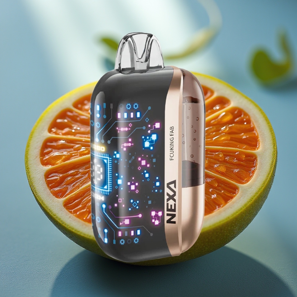 NEXA Ultra 50K Vape Descartável 20ml 5% Nicotina Sabor Fcuking Fab