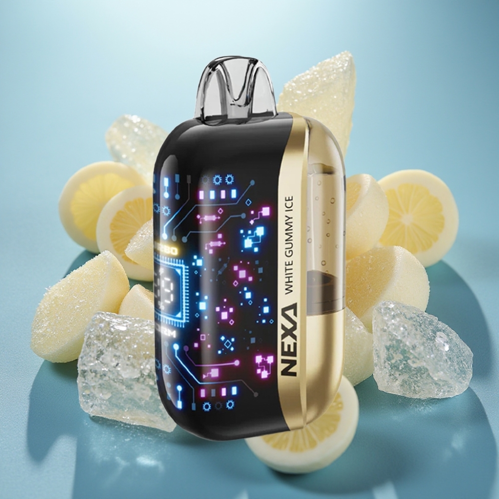 NEXA Ultra 50K Vape Descartável Goma de Ursa Branca Gelada 20ml 5%